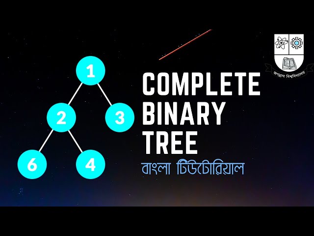 বাইনারি ট্রি ( Binary Tree & Complete Binary Tree) - Data Structure
