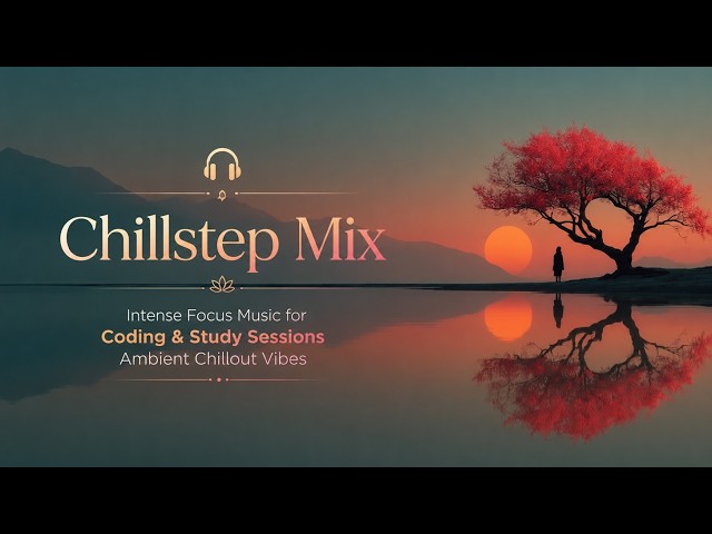 Deep Work Chillstep Mix 🎧 Intense Focus Music for Coding & Study Sessions | Ambient Chillout Vibes