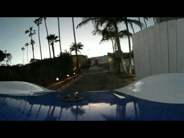 Encinitas CA Hwy 101 sunset GT40 replica