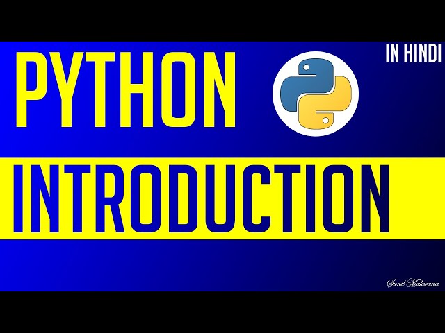 Python 🐍 Programming Language Introduction in Hindi | Code With Sunil