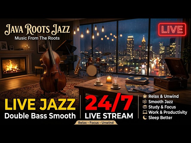🎹 Smooth Piano Cafe | Peaceful Jazz Background Music