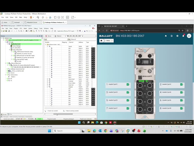Setting up a BNI00L7 or BNI00L8 using EtherNet/IP in Codesys