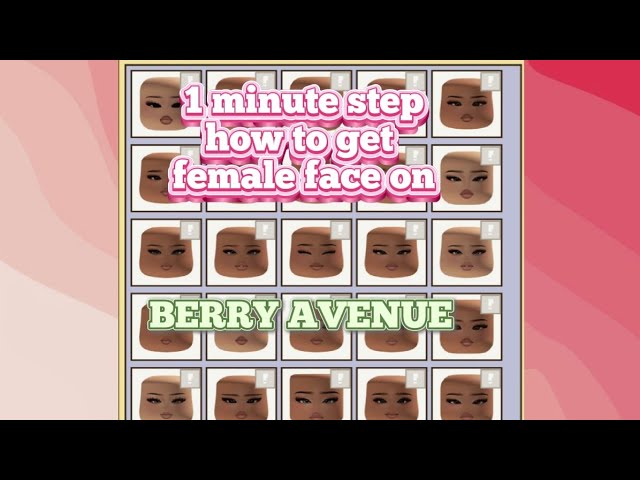 How to get nice faces beery avanue 🥹🫰💕
