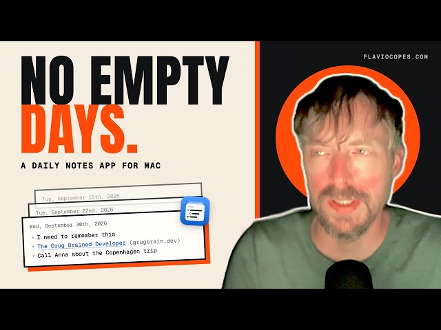 NoteRepo: my new daily notes app for Mac, with a twist