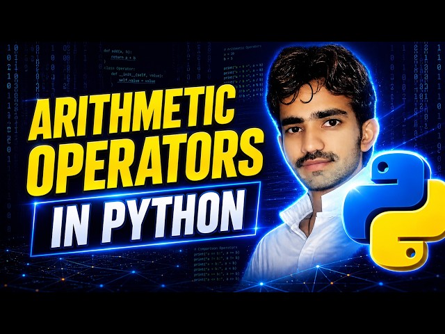 Arithmetic operators in python using jupyter notebook | python tutorial for beginners