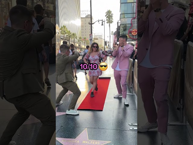 👆🏼full song in this video here👆🏼 Rating Random Strangers' Model Walks In Public Part 14 😭👠