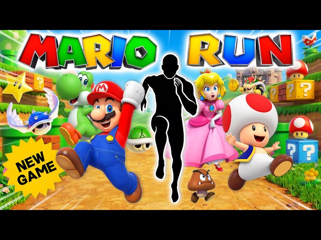 4K Immersive Interactive Warm-up | 🍄 POV SUPER MARIO RUN ⭐️ | Viral Challenge | Brain Break Workout