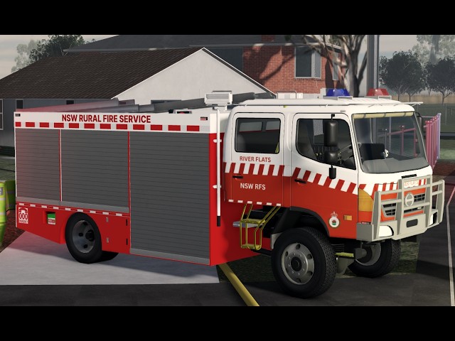 Roblox NSWRFS on scene to multiple structures on fire