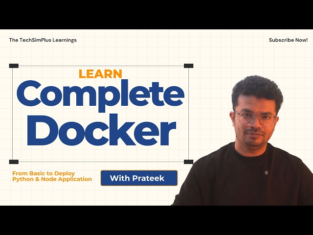 Docker Complete Tutorial | Deploy Node.js & Python FastAPI Apps with Docker #doctor