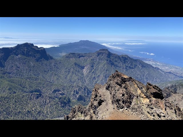 La Palma - Conducir en la LP 4 Roque de Los Muchachos   Observatorio Astrofisico - Part II