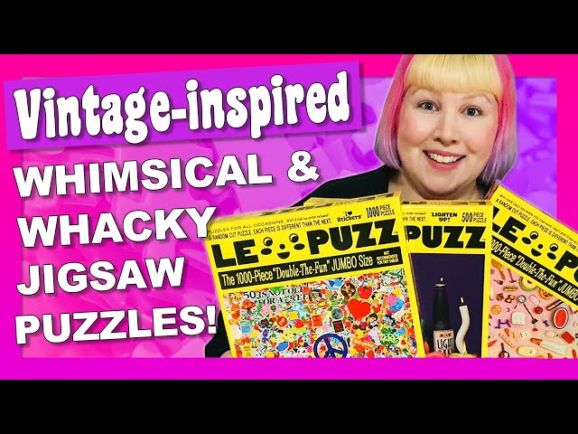 Trying Le Puzz puzzles for the first time!