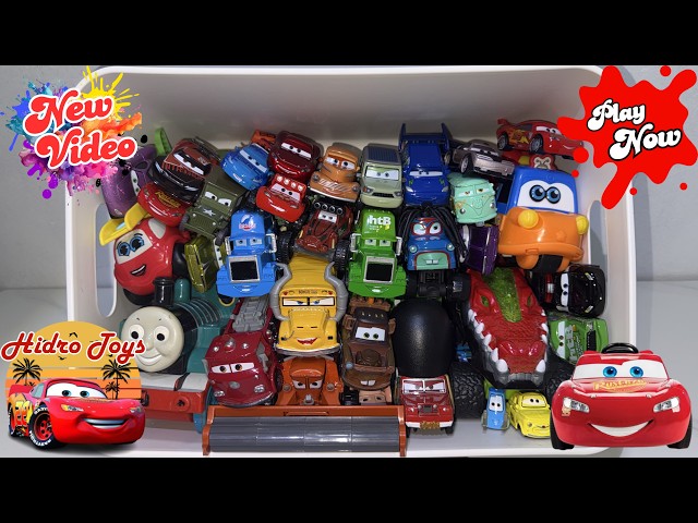 Disney Pixar Cars Toys | Lightning McQueen, Mater, Jackson Storm, Hudson, Holley, Prof z & More