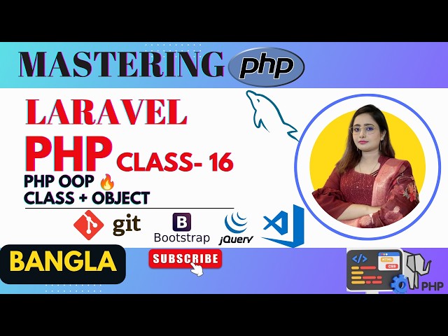 PHP OOP Basics Explained 🔥 | Object-Oriented Programming in PHP | PHP & Laravel