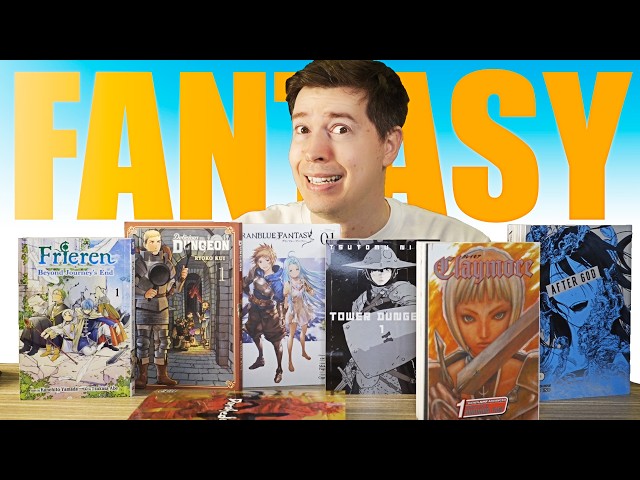 Trying EVERY Fantasy Manga I Could Afford
