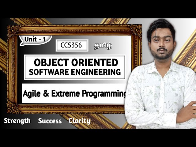 Agile Methodology in Tamil | Extreme Programming in Tamil Object Oriented Software Engineering Tamil