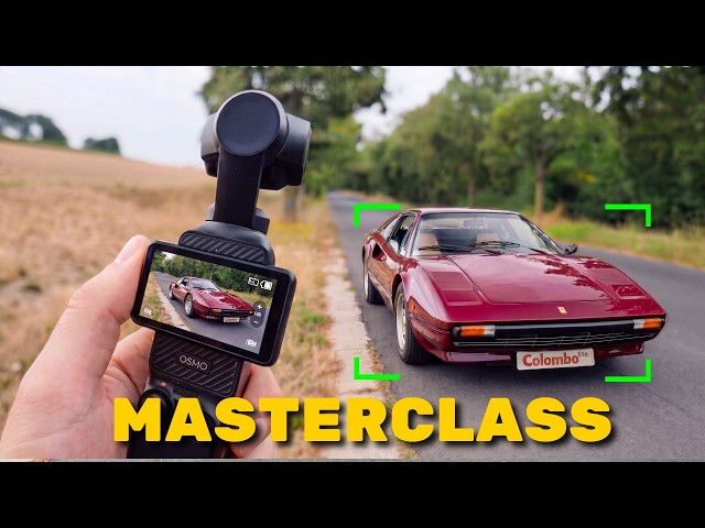 How to Film Cinematic Car Videos on Osmo Pocket 3/4 (Settings, Gear & Workflow)