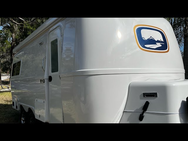 Upgrade: Black window trim replacement for Oliver travel trailer! 