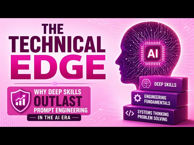 The Technical Edge | Why Deep Skills Outlast Prompt Engineering in the AI Era | Uplatz