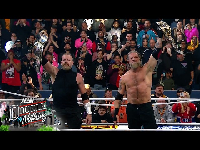 Cope & Cage become AEW World Tag Team Champions! | AEW Double or Nothing 2026