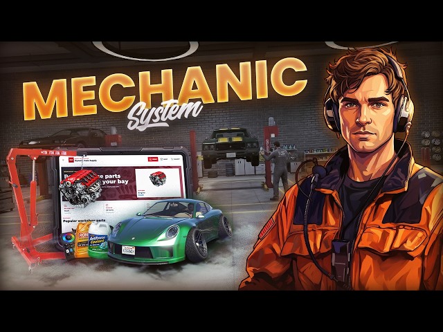 FiveM All-in-One Mechanic Job - Minigames, Tuning, Service and much more!