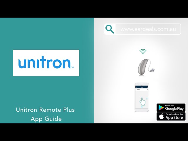 Unitron Remote Plus App  Guide
