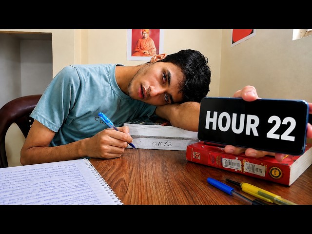 I TRIED TO STUDY FOR 24 HOURS STRAIGHT!😲
