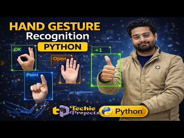Hand Tracking using OpenCV | Hand Gesture Recognition using OpenCV Python
