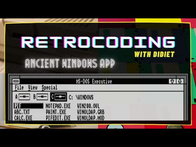 Retrocoding - Assembly 16 bit : Ancient Windows App