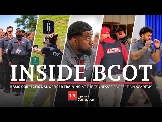 Inside BCOT: Training at the Tennessee Correction Academy