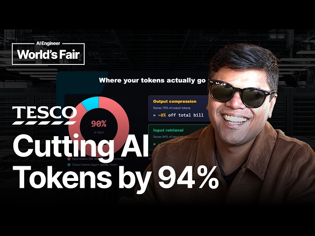 We Cut 94% of AI Coding Tokens With a Local Code Index - Rajkumar Sakthivel, Tesco