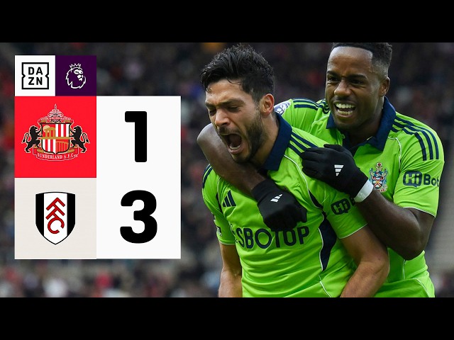 Sunderland vs Fulham (1-3) | Resumen y goles | Highlights Premier League