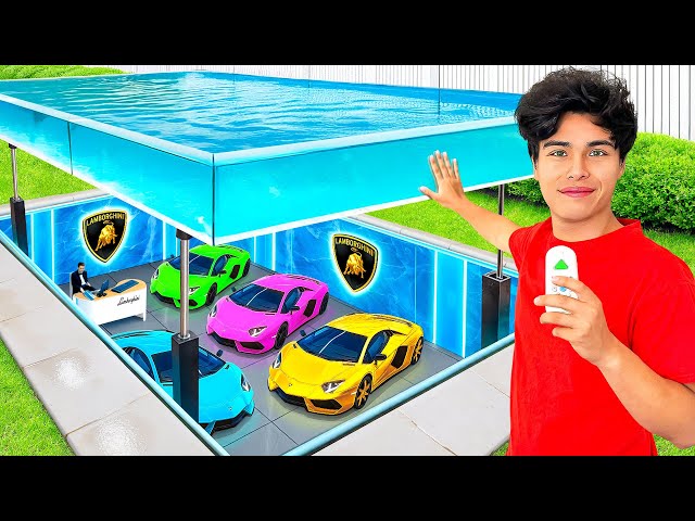 ¡Construí Una Concesionaria Secreta de Lamborghini!
