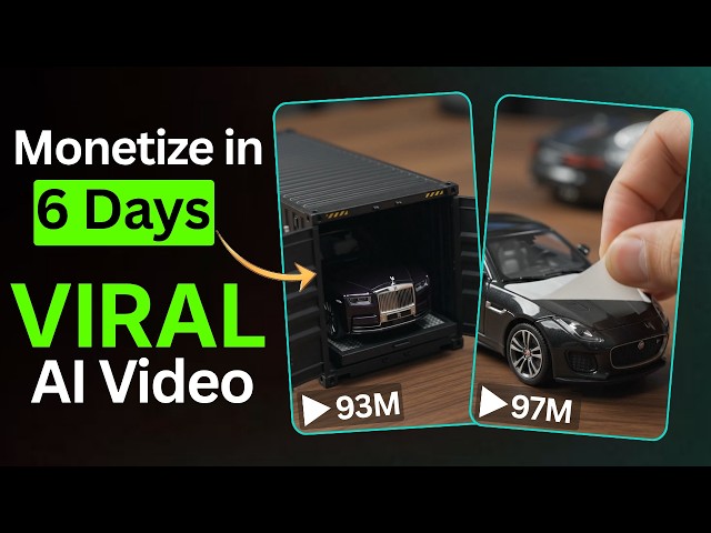 How to Create Viral Miniature Car Unboxing Videos Using AI for Free ( Full Tutorial )