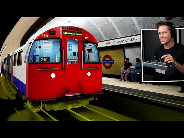 American Drives the London Underground Bakerloo Line - Train Sim World 5 - Part 7