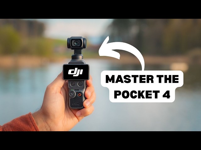DJI Osmo Pocket 4 - Beginners Guide & In Depth Tutorial