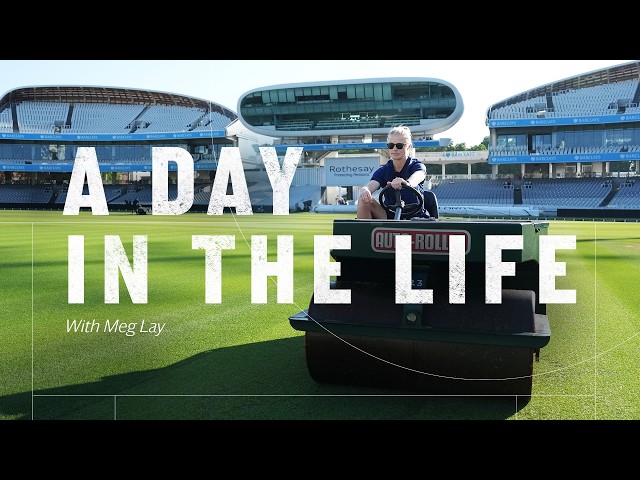 A Day in the Life in the Lord's Grounds Team | Meg Lay at Lord's
