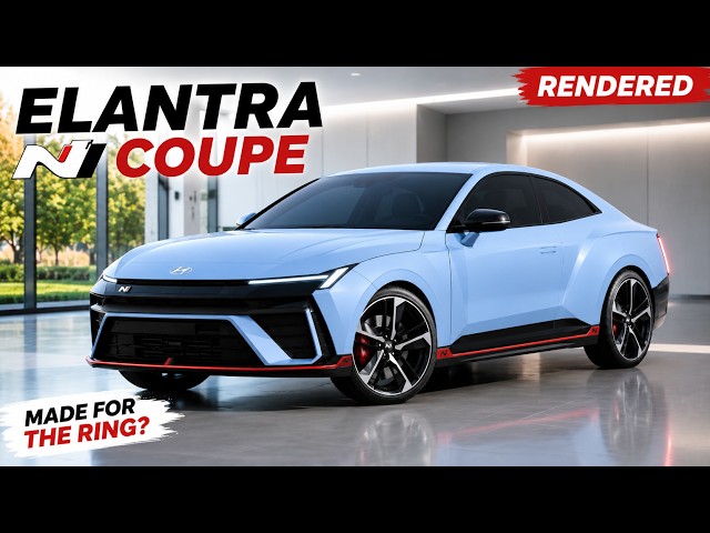 2027 Hyundai Elantra N Coupe This Render Looks Production Ready