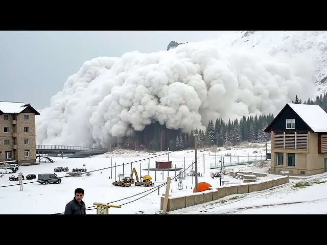 10 SURPRISE Avalanches Caught on Camera