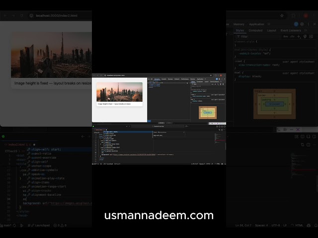 This ONE CSS Property Fixes Responsive Layouts (aspect-ratio explained)