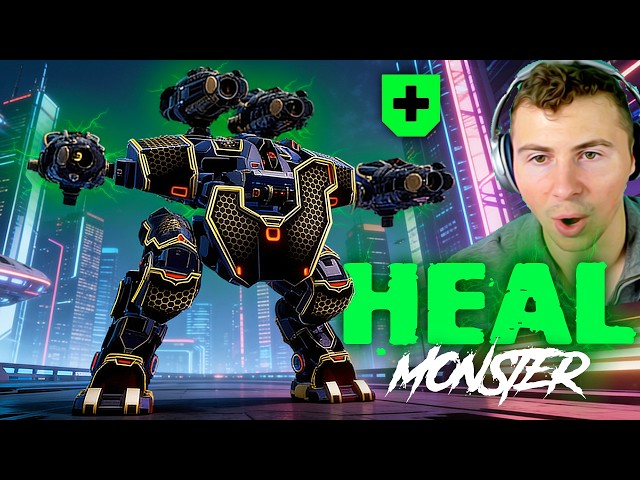 I Found A Healing Monster... The Healing Weapons Are Back!? +50% Healing | War Robots