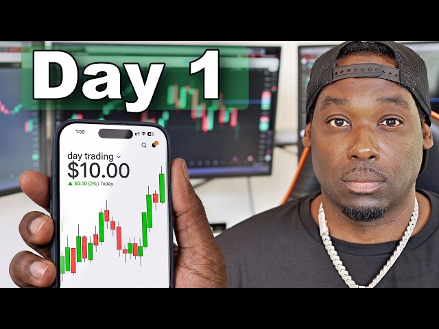 How To Day Trade With Only $400 (almost starting with nothing)