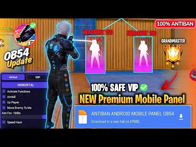 OB55 Free Fire Panel Mobile 🔥 FF Antiban Panel | Free Fire Hack New 😈 FF Injector 2026 | FF Panel