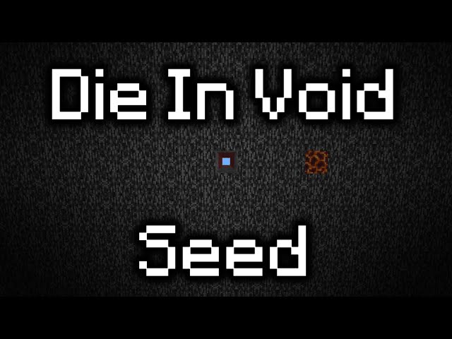 Die in the Void Seed | Dying in the Void in just 10 seconds (Former world record)