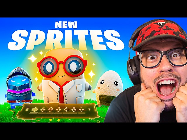 3 NEW SPRITES UPDATE in FORTNITE!