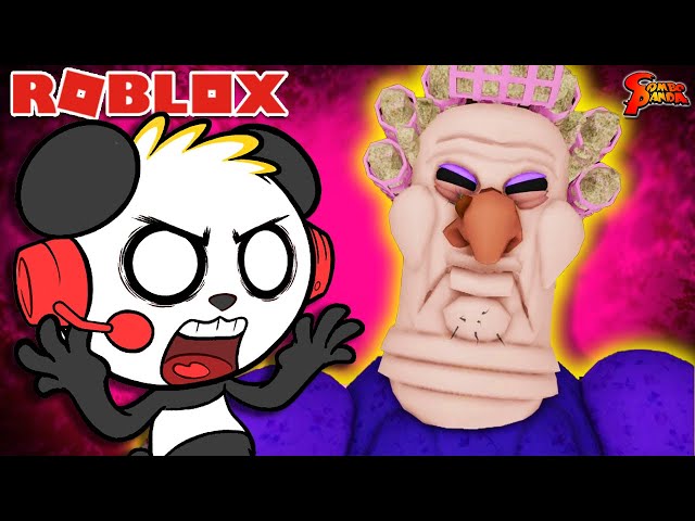 SCARY GRANNY!!  Escape Grumpy Gran in ROBLOX