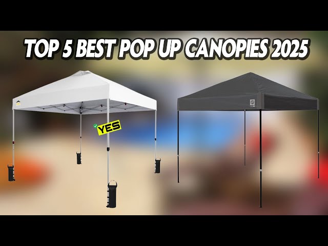 Top 5 Best Pop Up Canopies 2025 🏆 Best Pop Up Canopy