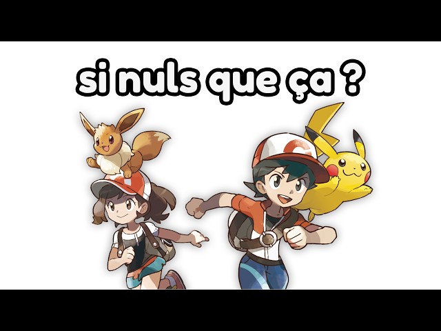 J'ai rejoué à TOUS les Pokémon SWITCH.. Voici ce que j'en pense