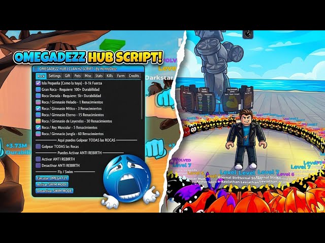 THIS NEW MUSCLE LEGENDS SCRIPT IS ABSOLUTELY BROKEN! (OmegaDezz Hub)🤯