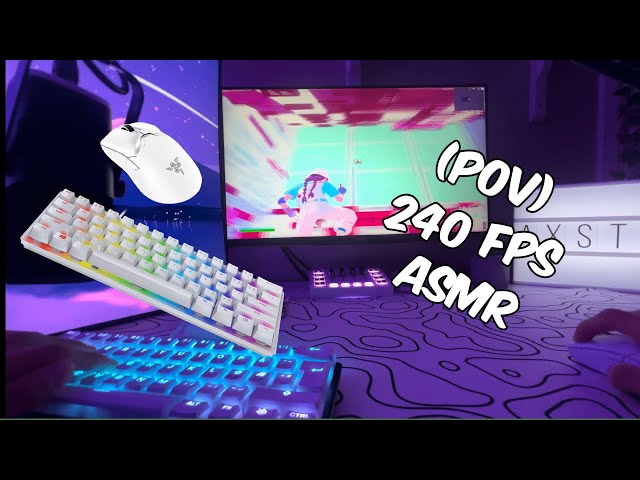 Fortnite But You Are Me POV + Razer Huntsman Mini + Viper V2 Pro ASMR