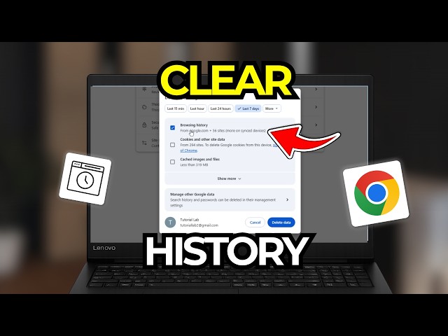 How to View and Clear Your Browser History in Google Chrome | Tutorial 2026